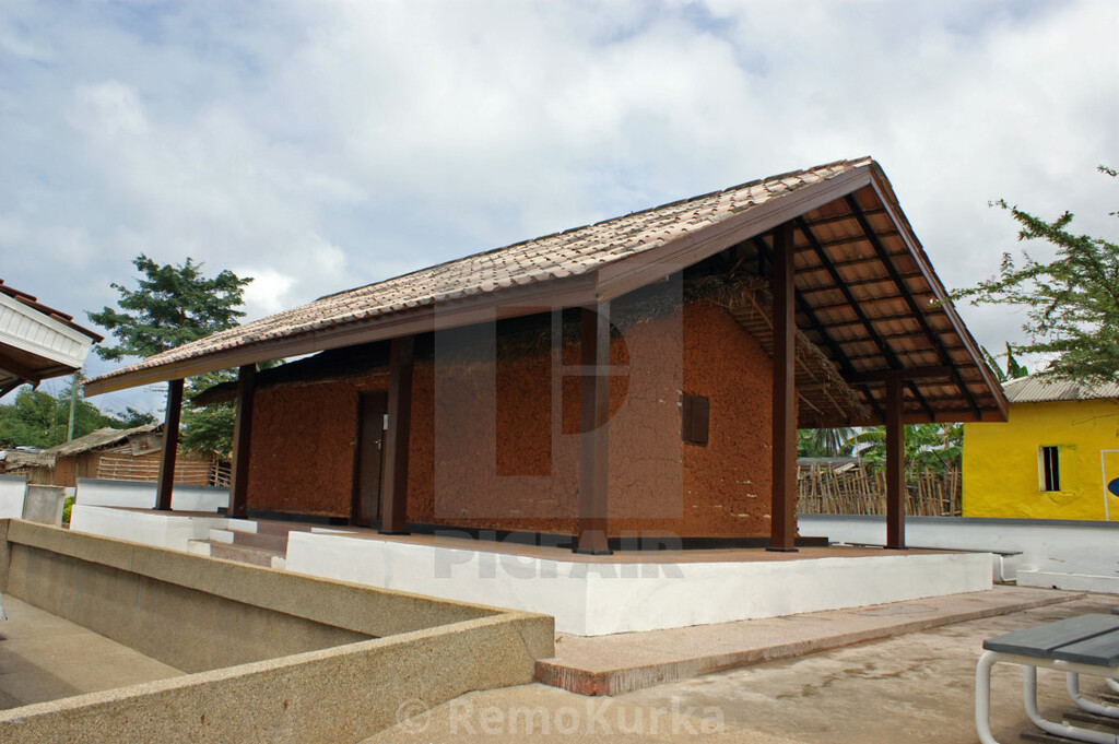 Nkroful, Kwame Nkrumah was born, and grow up in this simple local house.
